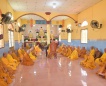Chư Tăng huyện Bình Đại Bố tát, thính giới tại Trường hạ chùa Vạn Phước